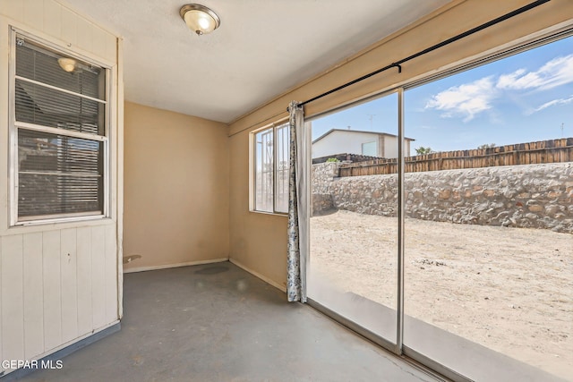 7721 Maya Ave, El Paso, TX 79912 - view of unfurnished sunroom