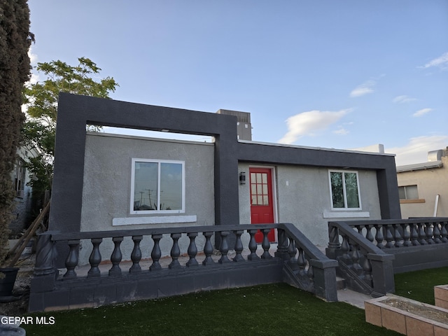 2917 Mobile Ave, El Paso, TX 79930 - view of front facade with stucco siding