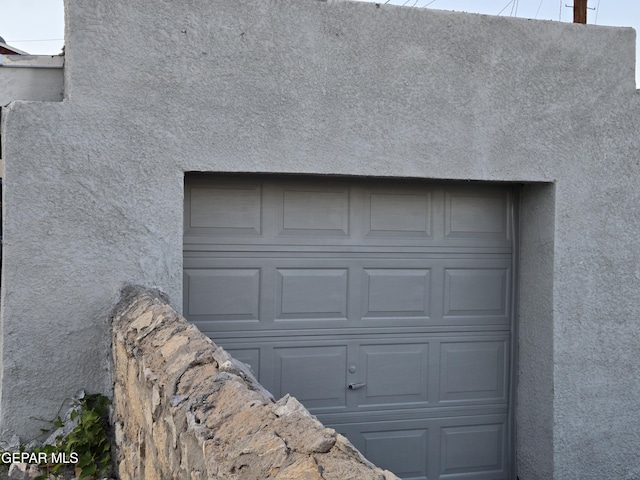 2917 Mobile Ave, El Paso, TX 79930 - view of garage