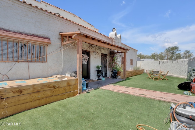 305 N Carolina Dr, El Paso, TX 79915 - view of yard