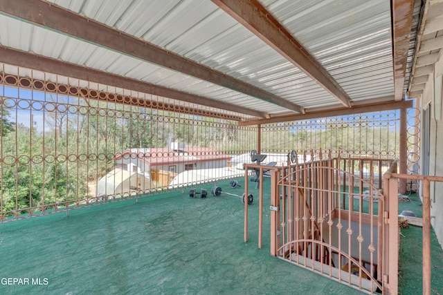 305 N Carolina Dr, El Paso, TX 79915 - view of patio
