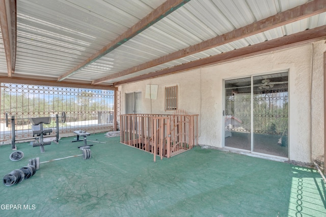305 N Carolina Dr, El Paso, TX 79915 - view of patio
