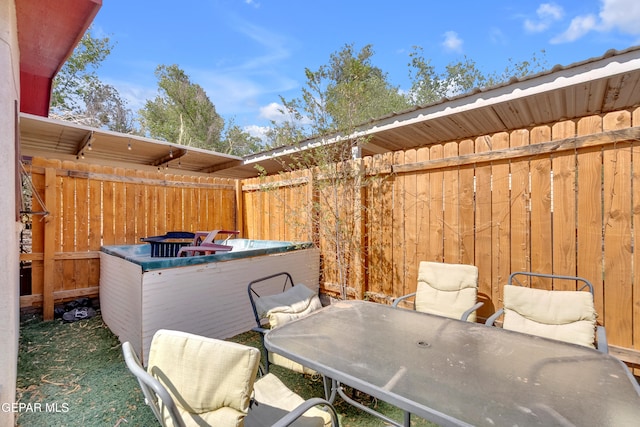 305 N Carolina Dr, El Paso, TX 79915 - view of patio / terrace with an outdoor fire pit