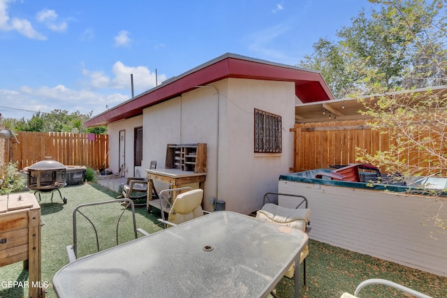 305 N Carolina Dr, El Paso, TX 79915 - view of patio / terrace featuring outdoor dining area