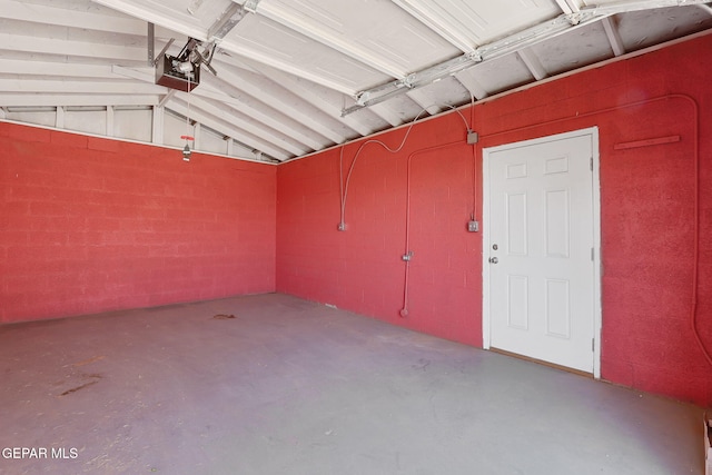 3408 Pierce Ave, El Paso, TX 79930 - garage featuring a garage door opener