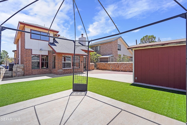 11765 Queens Garden Cir, El Paso, TX 79936 - view of patio / terrace