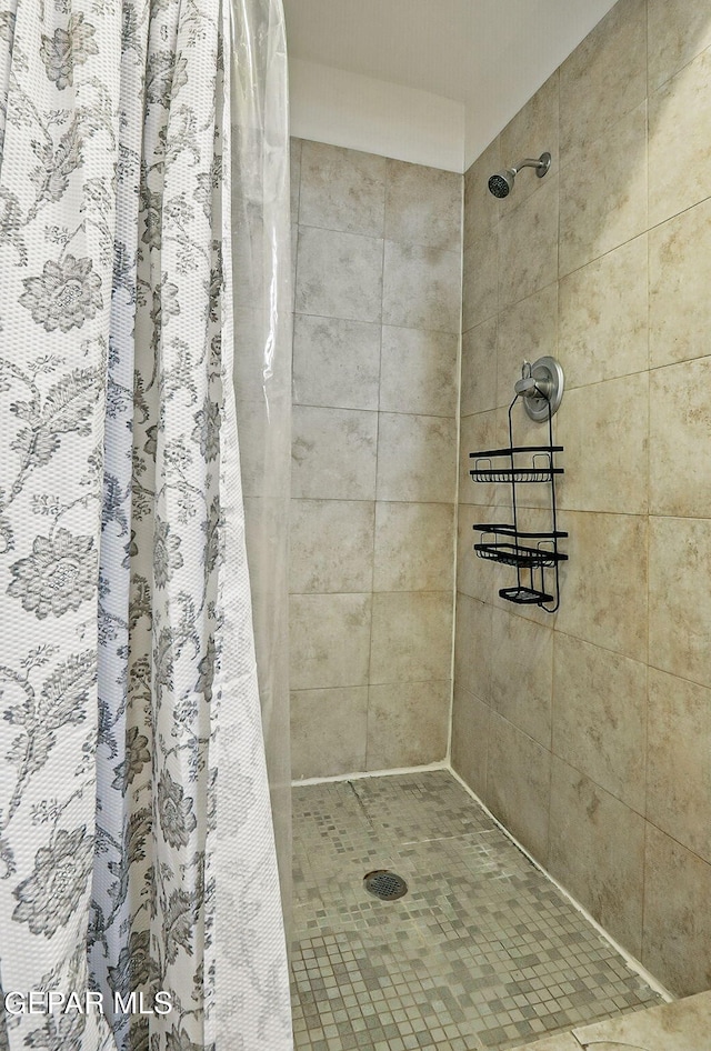 712 N Ochoa St, El Paso, TX 79902 - full bath featuring tiled shower