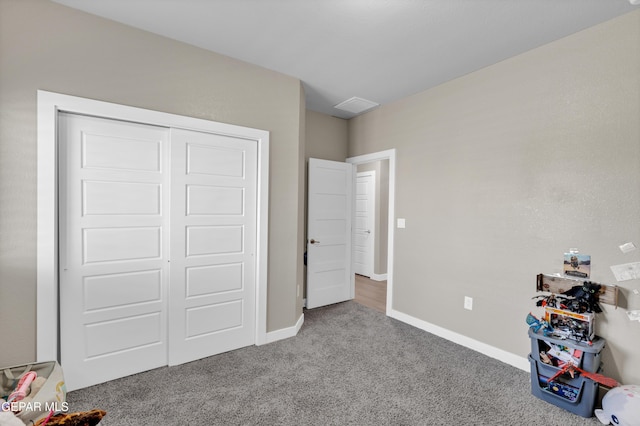 2401 Mike Price Dr, El Paso, TX 79938 - bedroom with carpet flooring, baseboards, and a closet