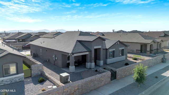 2401 Mike Price Dr, El Paso, TX 79938 - aerial view of residential area with a mountainous background