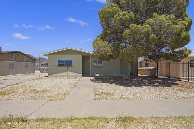 4745 Sierra Madre Dr, El Paso, TX 79904 - view of front of house with stucco siding
