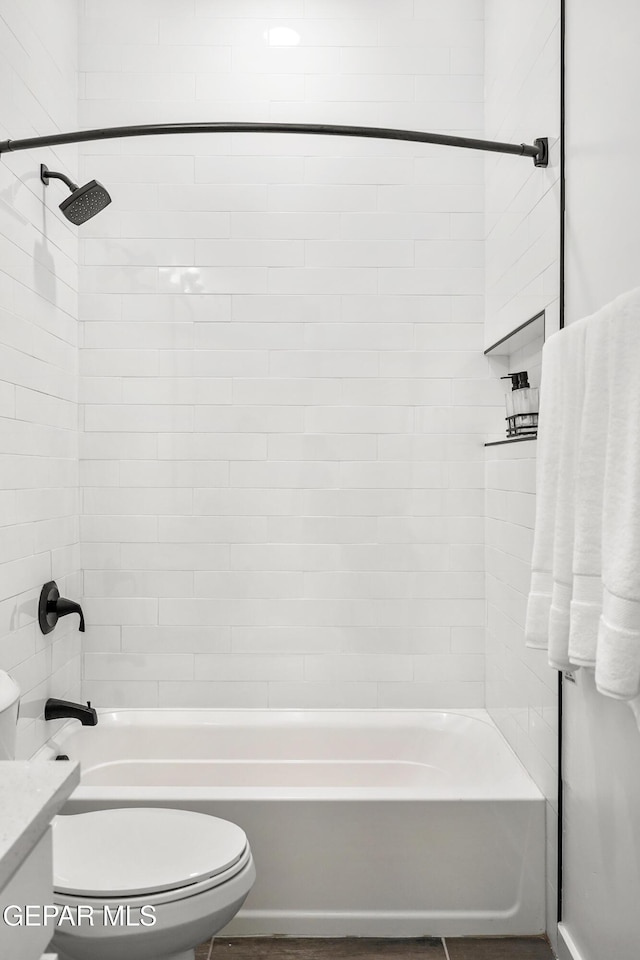 1449 Indigo Sky St, El Paso, TX 79928 - full bath with toilet, shower / bathtub combination, and vanity
