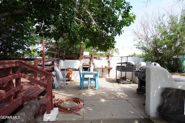 11110 Westside Rd, Anthony, NM 88021 - view of patio