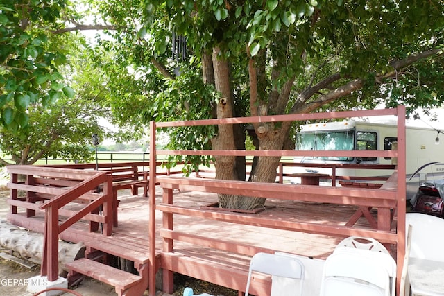 11110 Westside Rd, Anthony, NM 88021 - view of wooden terrace