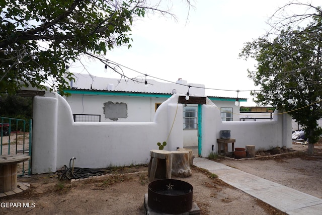 11110 Westside Rd, Anthony, NM 88021 - view of side of home featuring stucco siding