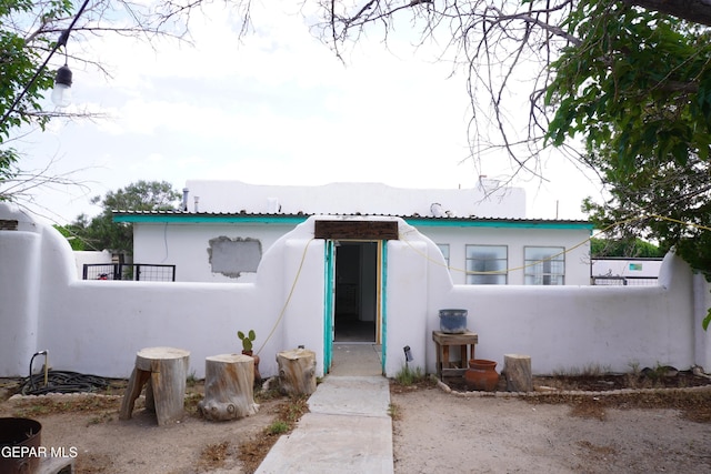 11110 Westside Rd, Anthony, NM 88021 - view of front facade featuring stucco siding