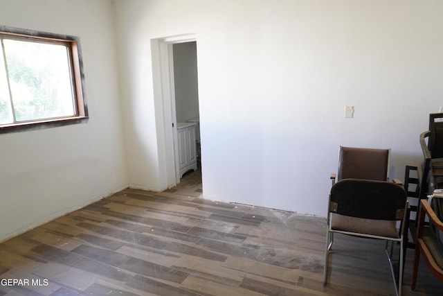 11110 Westside Rd, Anthony, NM 88021 - office with wood finished floors