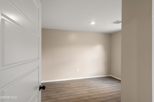 628 Milo Dr, El Paso, TX 79927 - spare room with wood finished floors and baseboards