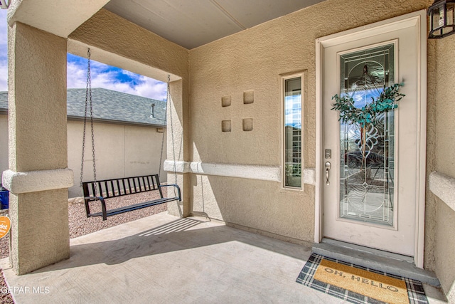 7517 Red Cedar Dr, El Paso, TX 79911 - property entrance featuring stucco siding