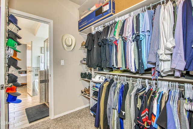 7517 Red Cedar Dr, El Paso, TX 79911 - spacious closet featuring carpet flooring