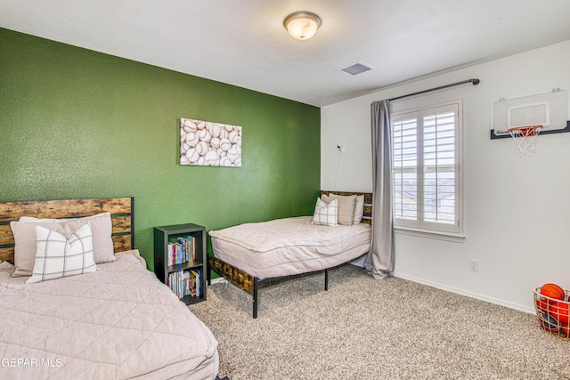 7517 Red Cedar Dr, El Paso, TX 79911 - carpeted bedroom with baseboards