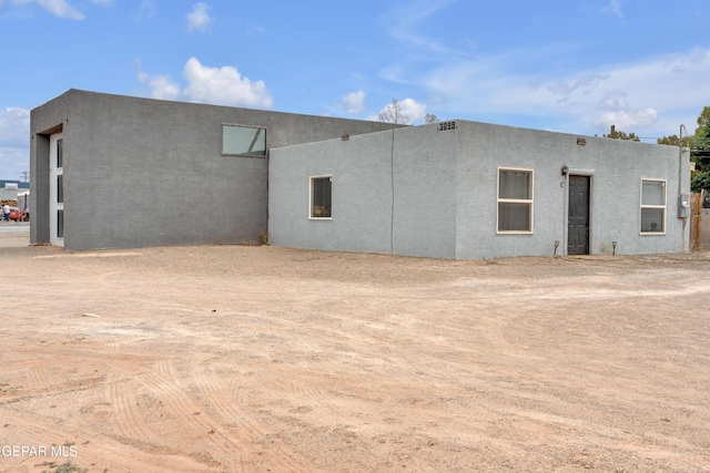 3899 Vanderveer Dr Unit A B C, El Paso, TX 79938 - back of property with stucco siding