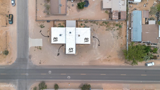 3899 Vanderveer Dr Unit A B C, El Paso, TX 79938 - aerial view of property and surrounding area