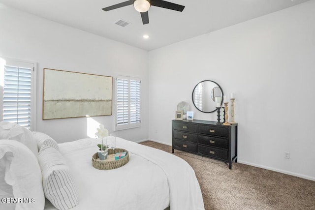 891 Dewsbury Way, El Paso, TX 79928 - bedroom featuring carpet flooring, baseboards, and a ceiling fan