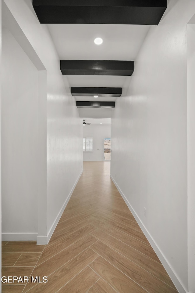 895 Dewsbury Way, El Paso, TX 79928 - hallway featuring baseboards