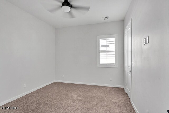 899 Dewsbury Way, El Paso, TX 79928 - carpeted spare room featuring a ceiling fan and baseboards