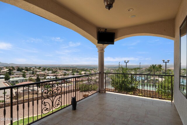 6572 Tuscany Ridge Dr, El Paso, TX 79912 - view of balcony