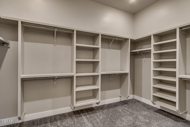 1857 War Path Dr, El Paso, TX 79911 - spacious closet featuring dark carpet