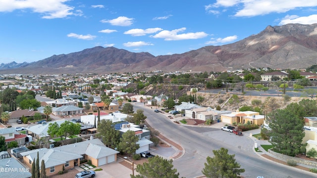 6101 Via Suerte Ave, El Paso, TX 79912 - aerial view of residential area with a mountainous background