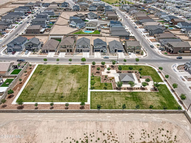 12749 Iron Falls Dr, Horizon City, TX 79928 - aerial perspective of suburban area