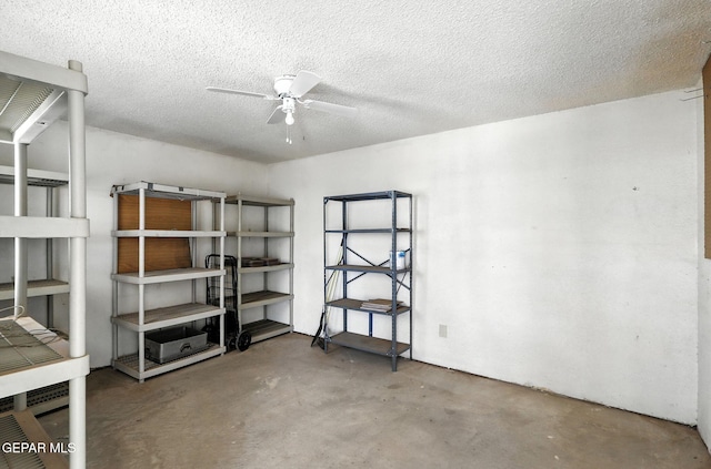 264 Edith Dr, El Paso, TX 79915 - storage room with ceiling fan