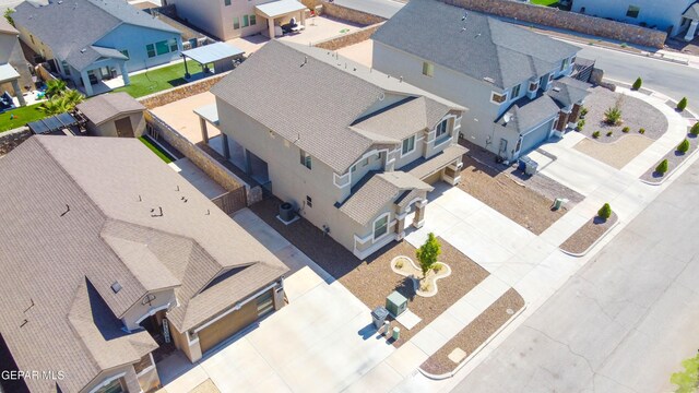 14737 Tierra Escape Ave, El Paso, TX 79938 - aerial perspective of suburban area