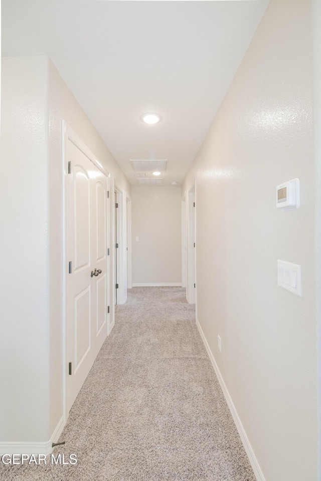 14737 Tierra Escape Ave, El Paso, TX 79938 - corridor with carpet floors and recessed lighting