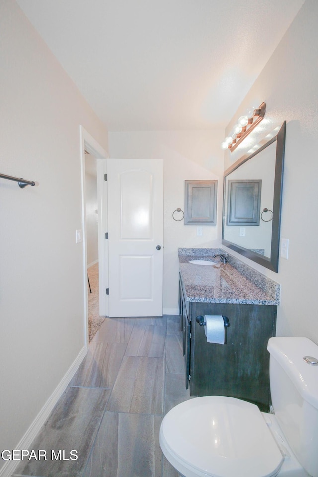 14737 Tierra Escape Ave, El Paso, TX 79938 - half bath featuring vanity and toilet