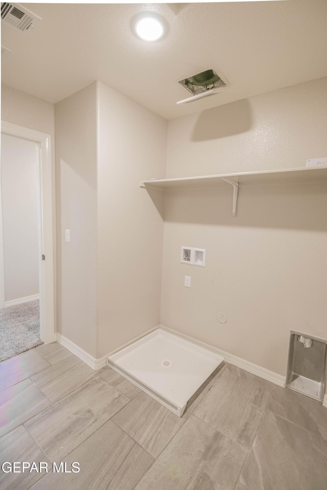 14737 Tierra Escape Ave, El Paso, TX 79938 - laundry room featuring washer hookup and hookup for a gas dryer