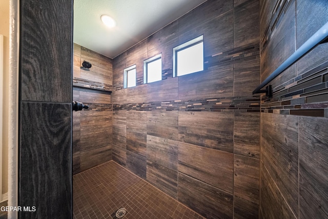 12320 Desert Path Ct, El Paso, TX 79938 - bathroom featuring a tile shower