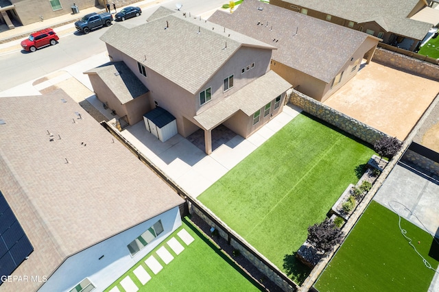 12320 Desert Path Ct, El Paso, TX 79938 - view from above of property