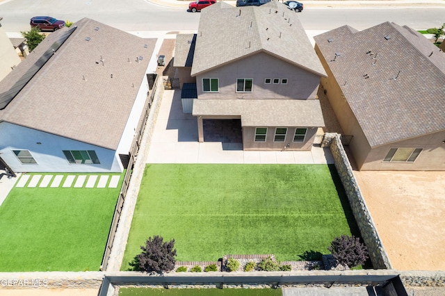 12320 Desert Path Ct, El Paso, TX 79938 - view from above of property