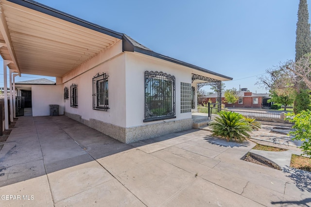 3427 Hamilton Ave, El Paso, TX 79930 - view of home's exterior featuring stucco siding