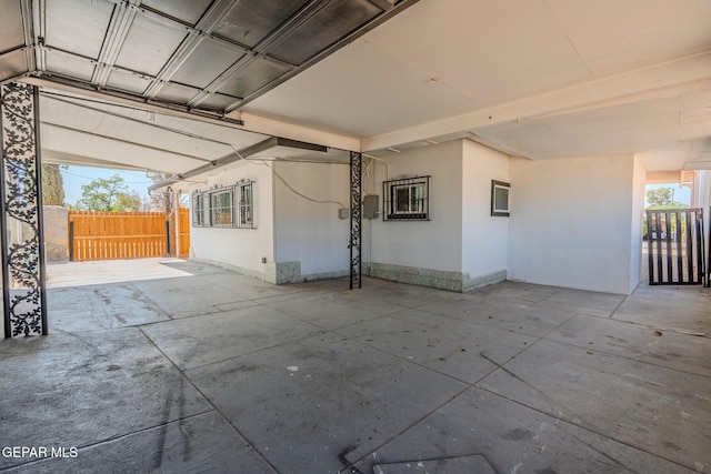 3427 Hamilton Ave, El Paso, TX 79930 - view of garage