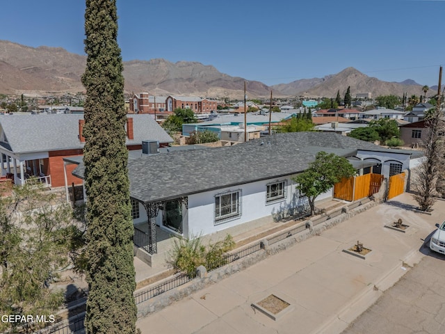 3427 Hamilton Ave, El Paso, TX 79930 - view of mountain backdrop featuring nearby suburban area