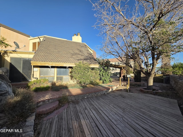 441 Irondale Dr, El Paso, TX 79912 - view of deck