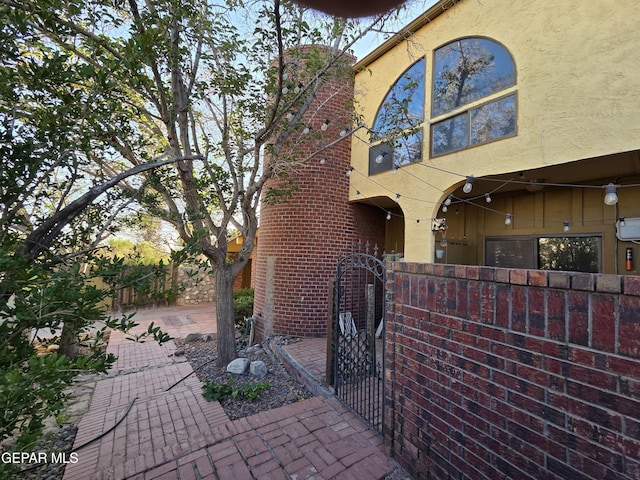 441 Irondale Dr, El Paso, TX 79912 - view of patio / terrace featuring a gate