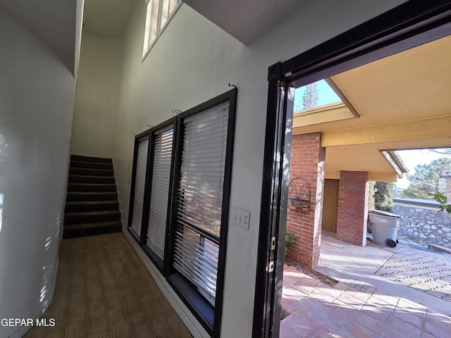 441 Irondale Dr, El Paso, TX 79912 - entryway featuring healthy amount of natural light and stairs