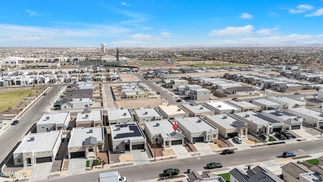 13107 Kington Ave, El Paso, TX 79928 - aerial view of residential area