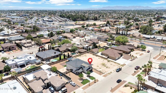 11316 Menlo Ave, El Paso, TX 79936 - aerial view of residential area featuring mountains
