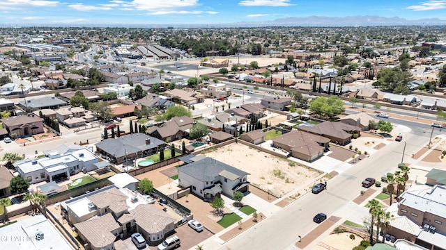 11316 Menlo Ave, El Paso, TX 79936 - aerial view of residential area featuring mountains